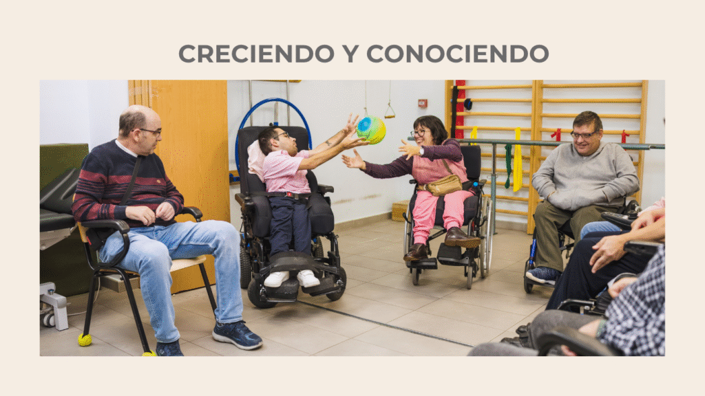 niños con discapacidad motora participando en un juego